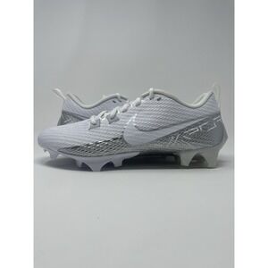 Nike Vapor Edge Speed 360 2 Football Cleats Low White Silver Mens Size 14 New
